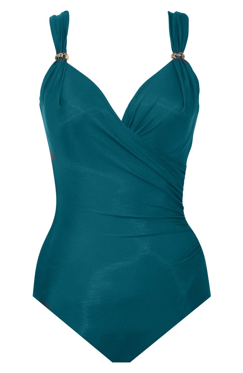 Miraclesuit<sup>®</sup> Razzle Dazzle Siren One-Piece Swimsuit, Alternate, color, Nov