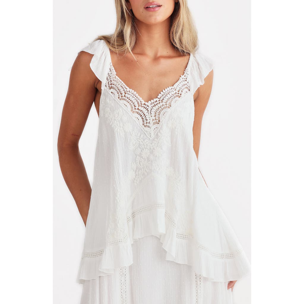 Talisman The Label Exhale Embroidered Camisole