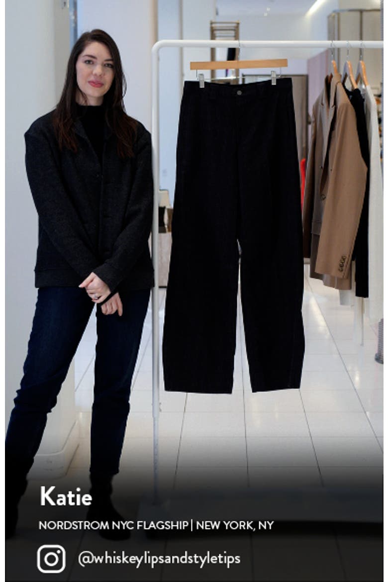 Deven Plaid High Waist Wide Leg Pants video