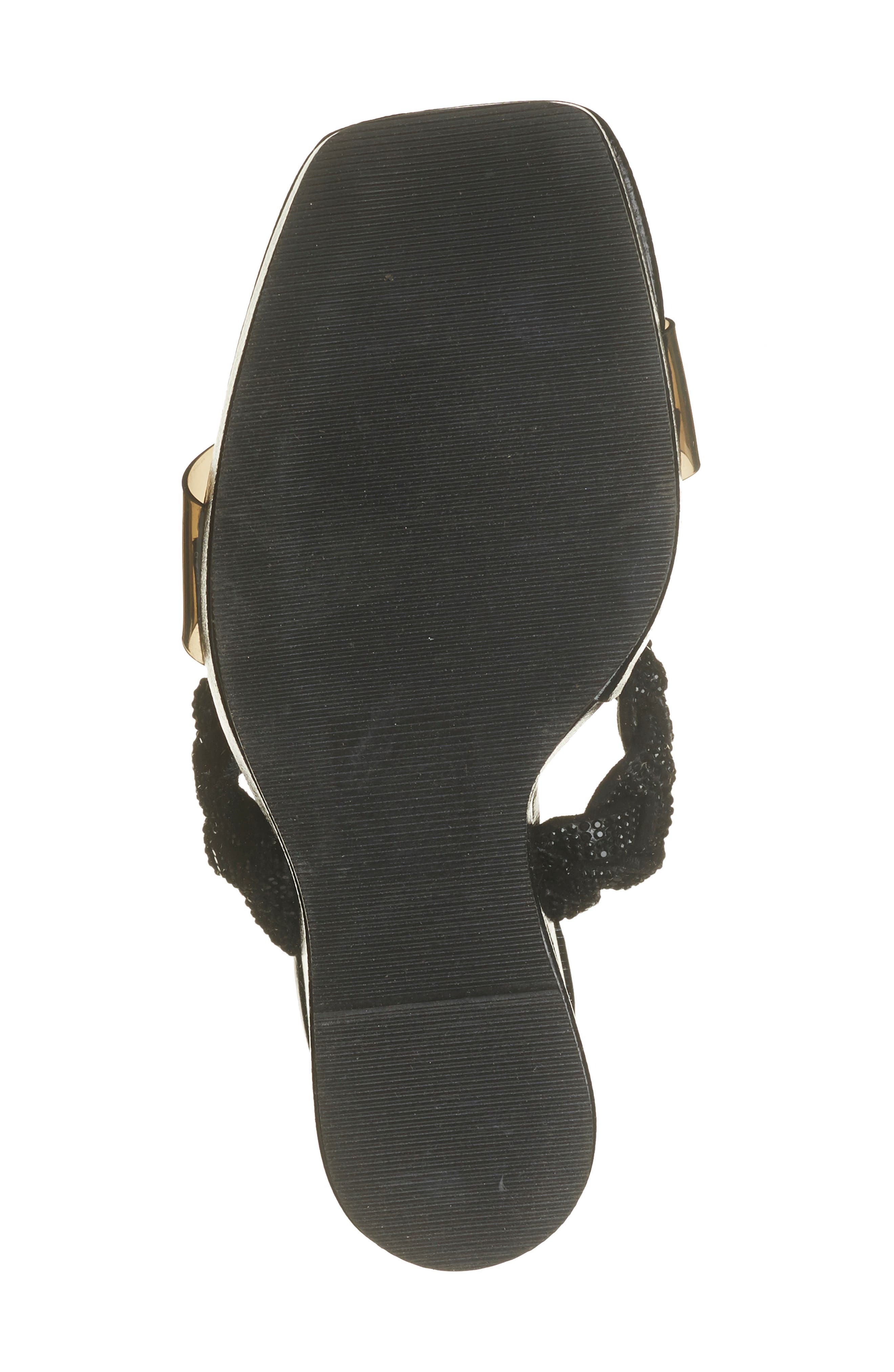 ASHLEY KAHEN Melrose Cutout Wedge Rhinestone Sandal, Alternate, color, 