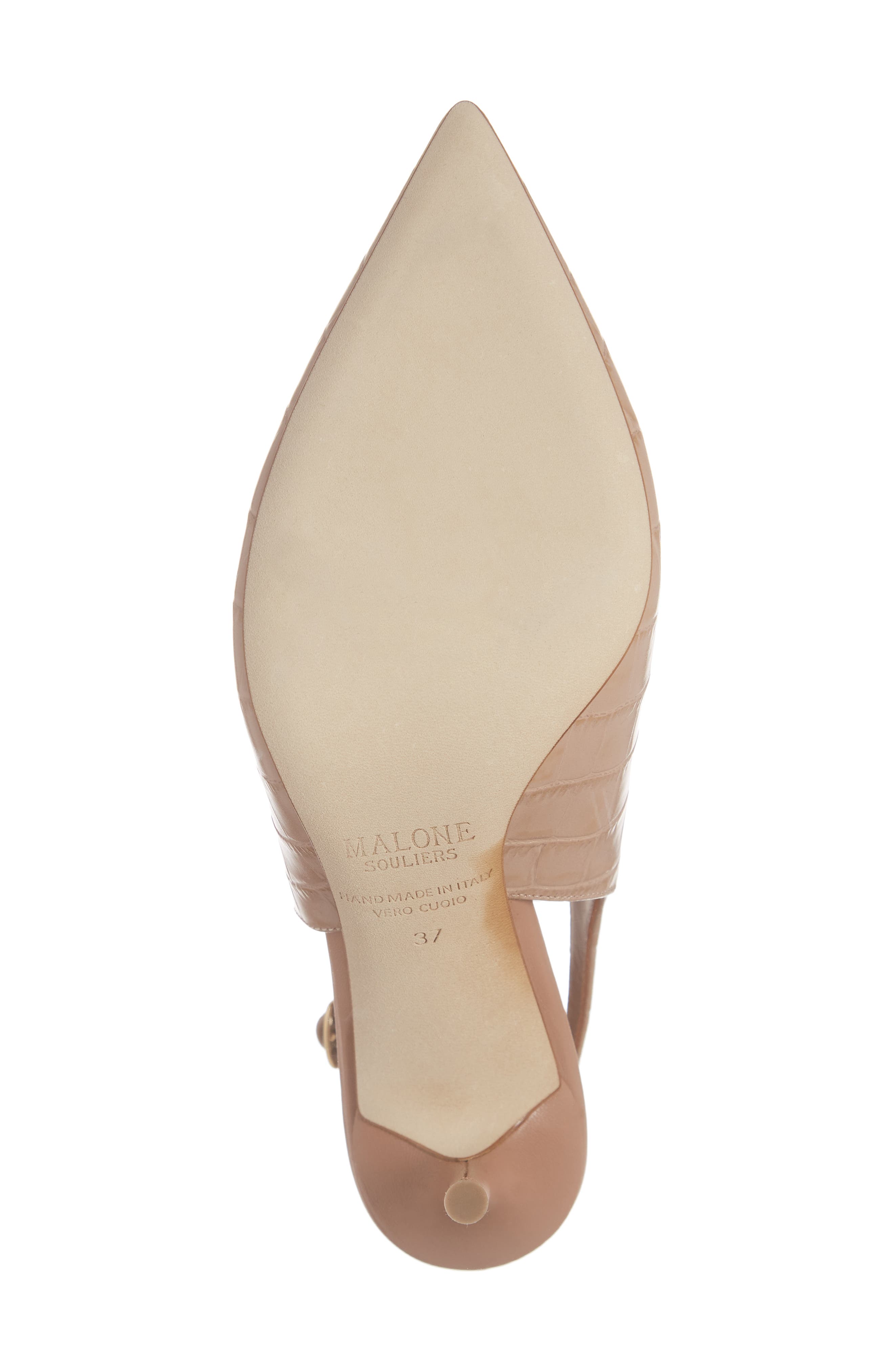 Malone Souliers Alessandra Pointed Toe Lace-Up Pump, Alternate, color, 