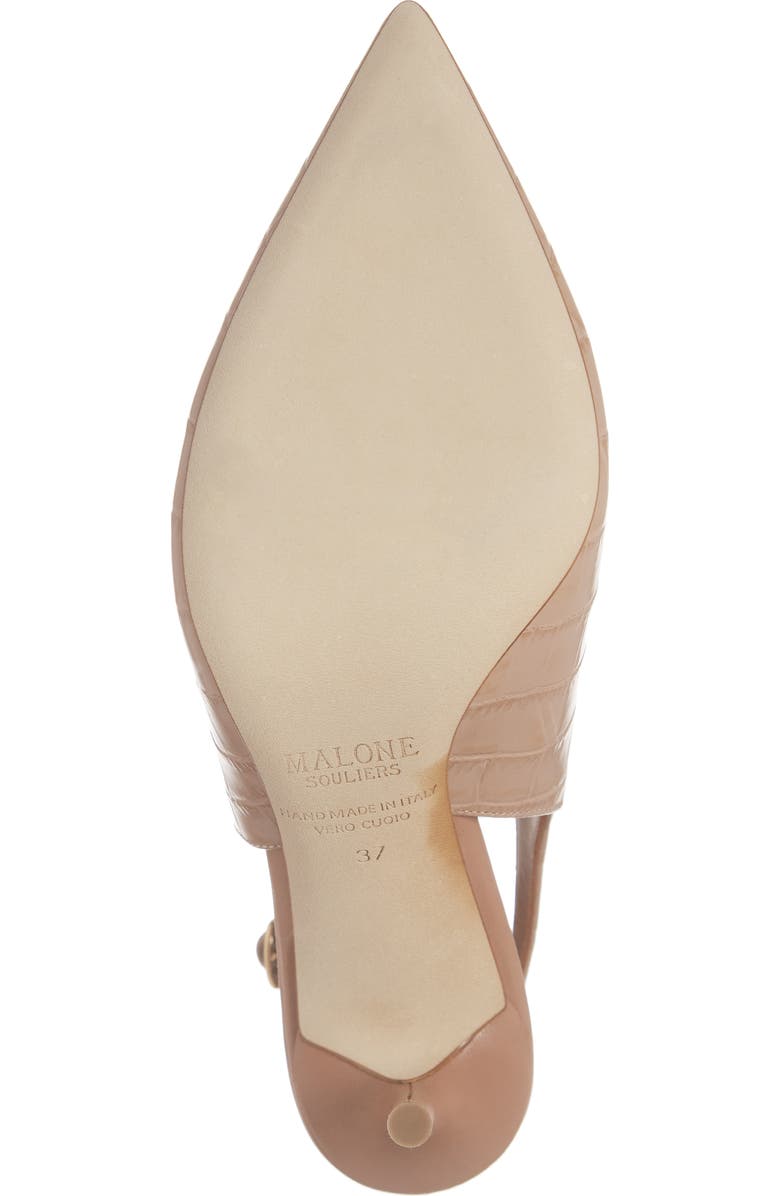 Malone Souliers Alessandra Pointed Toe Lace-Up Pump, Alternate, color,