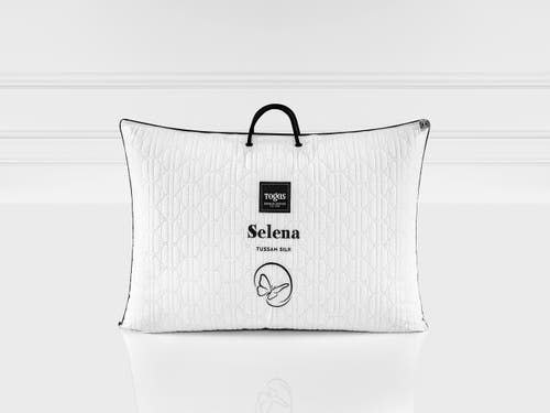 Togas Selena Tussah Silk Pillow In Neutral