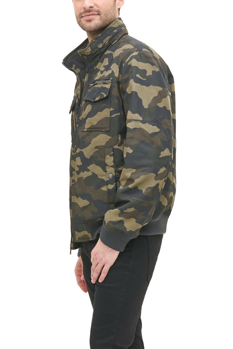 Performance Bomber Jacket, Alternate, color, CAMOUFLAGE