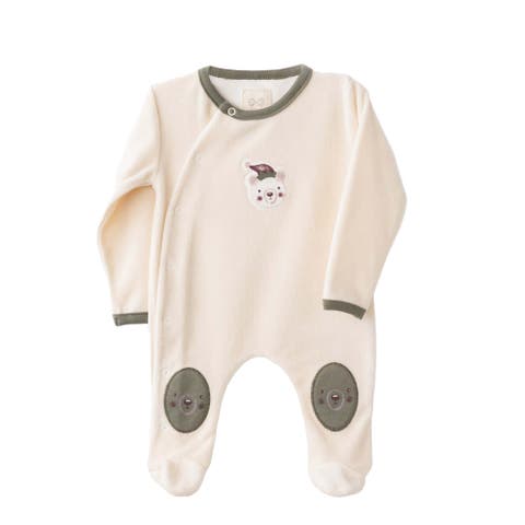 Bear Patch Sleepsuit (Baby)