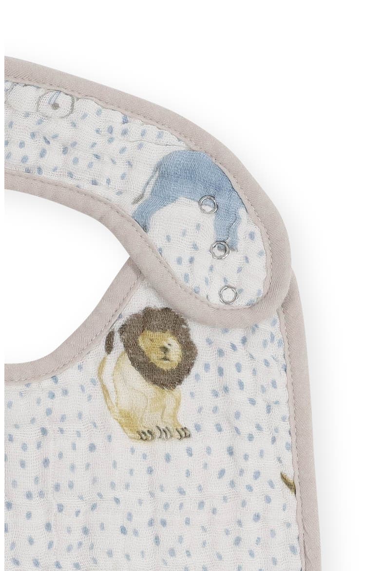 3-Pack Classic Cotton Muslin Bibs, Alternate, color, MULTI
