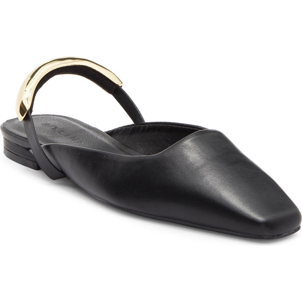Billini Mercer Slingback Flat In Black