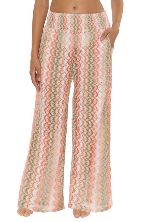 Summer Bliss Open Knit Cover-Up Pants