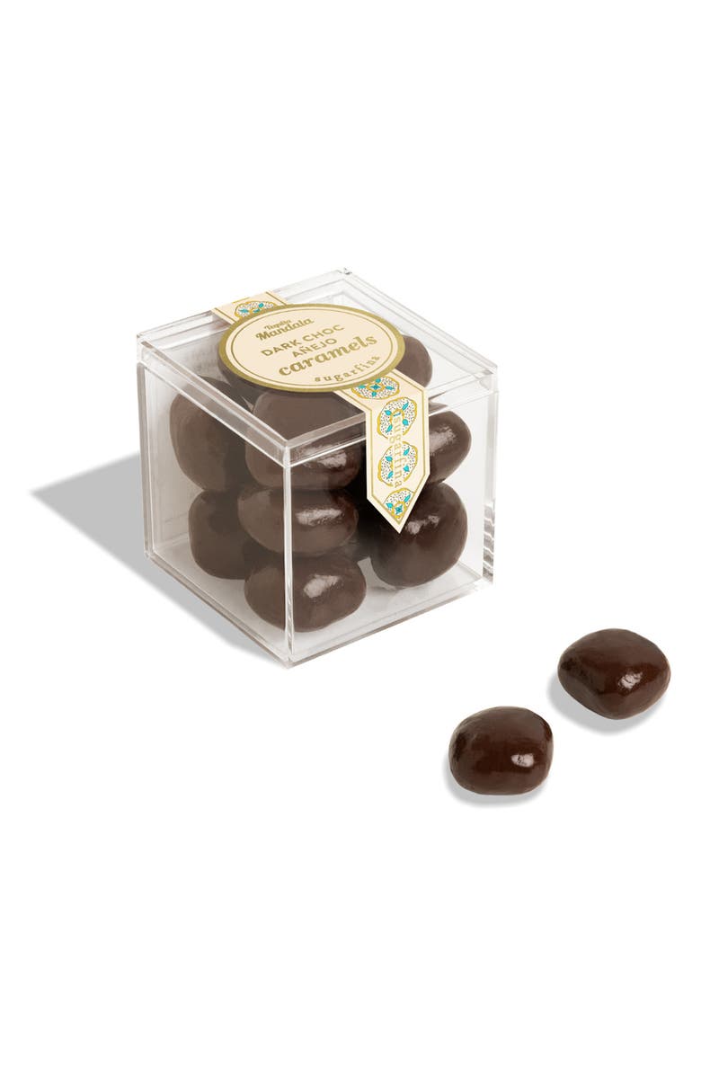 sugarfina x Tequila Mandala Dark Chocolate Añejo Caramel Set of 4 Candy Cubes, Alternate, color,