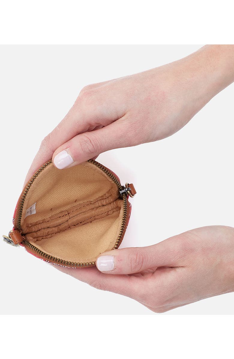 HOBO Small Revolve Coated Canvas Bag Charm, Alternate, color,