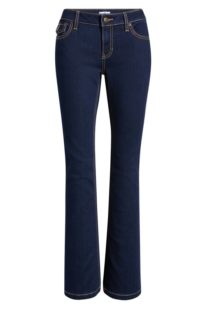 Embroidered Bootcut Jeans, Alternate, color, HIGHLAND WASH