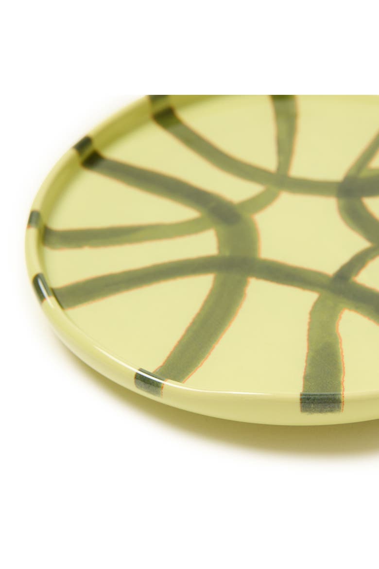 Amalfi Appetizer Plate, Alternate, color, Lime 7.1"