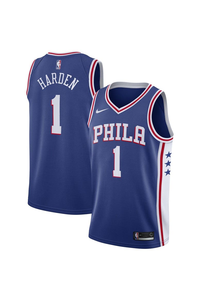 Men's Nike James Harden Royal Philadelphia 76ers Swingman Jersey - Icon Edition, Main, color, Royal
