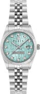 PHILIPP PLEIN Date Superlative Crystal Bracelet Watch, 38mm