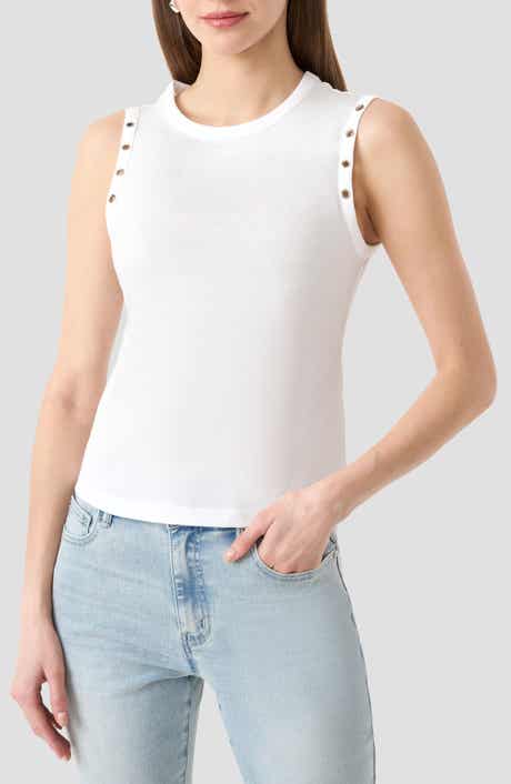 RM Rebecca Minkoff Grommet Tank