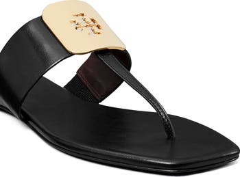 ★Tory Burch★モダンな演出★Georgia Sandal★サンダル Tory Burch Georgia Leather Sandals | Saks Fifth Avenue