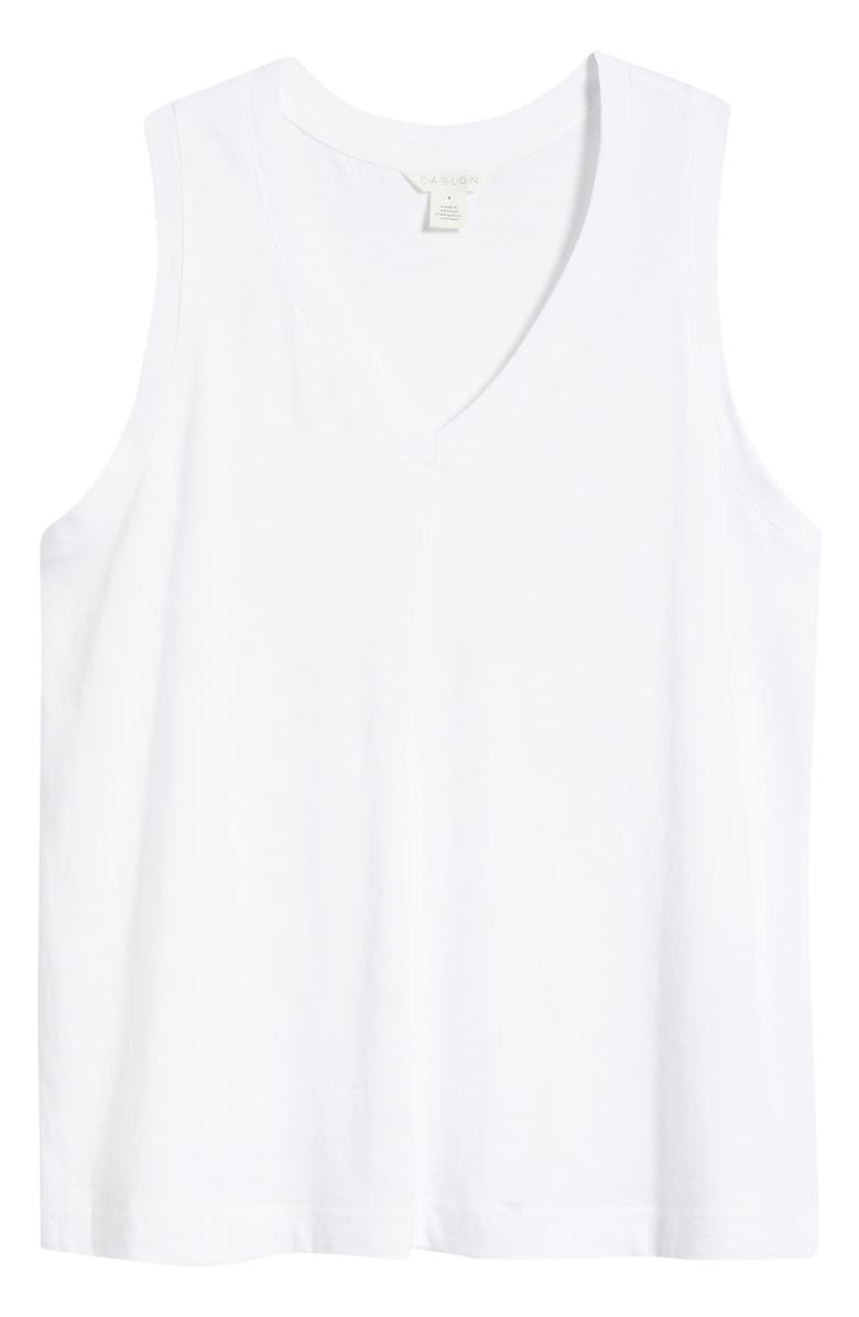 Caslon<sup>®</sup> Cotton Blend Slub Swing Tank, Alternate, color,