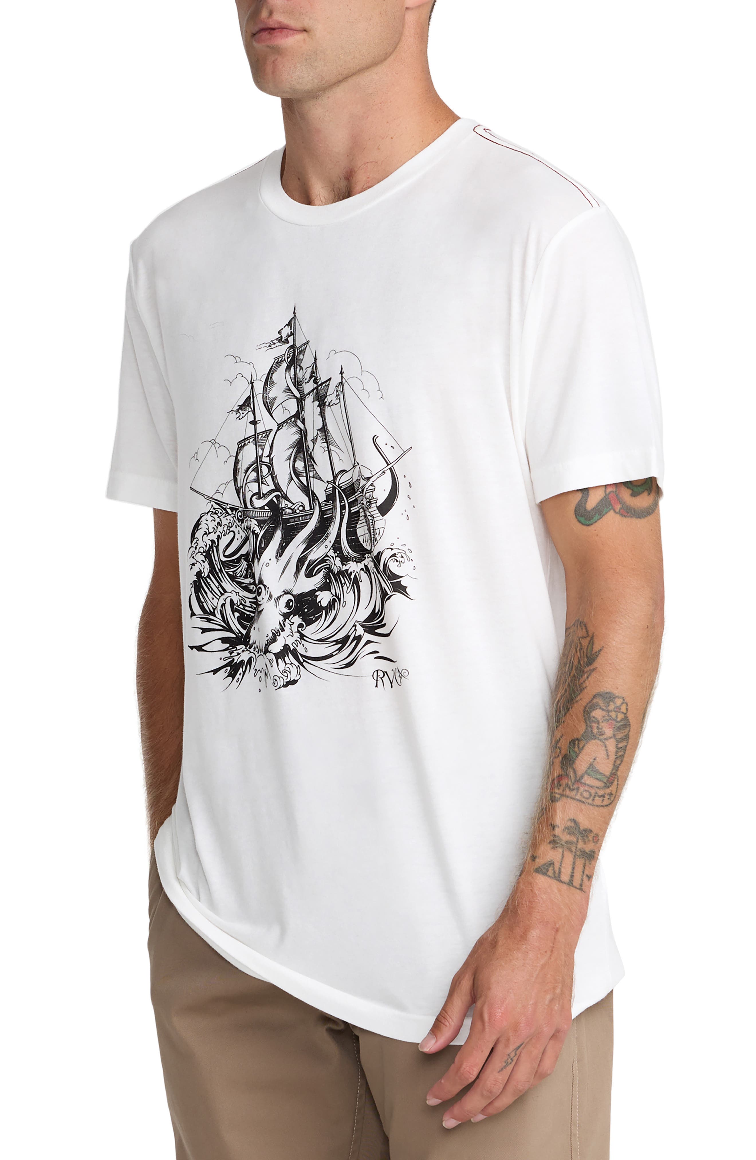 RVCA High Seas Trim Fit Graphic T-Shirt (Men) | Nordstrom