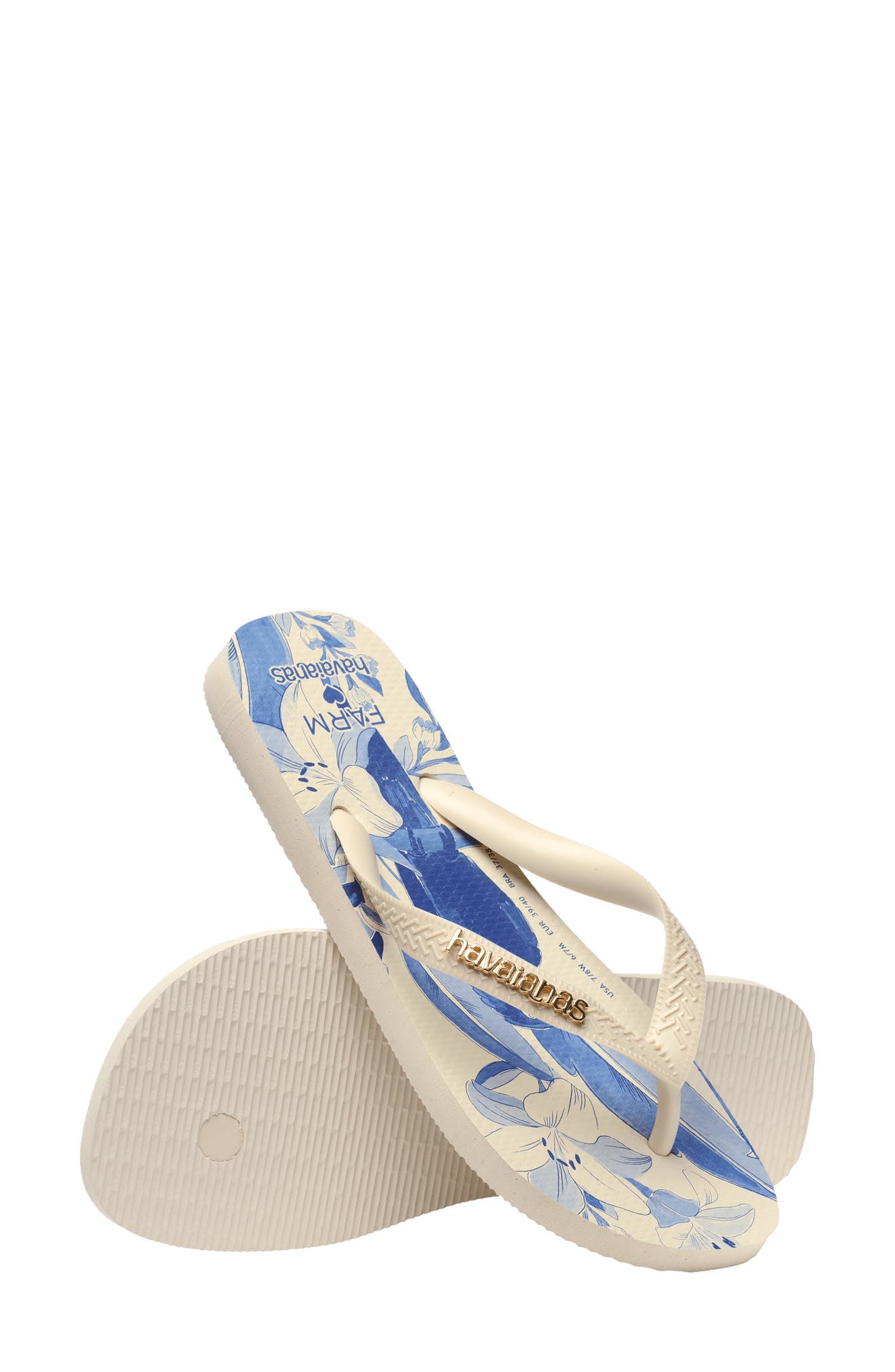 Havaianas x Farm Rio Fresh Fruit Flip Flop, Alternate, color, 