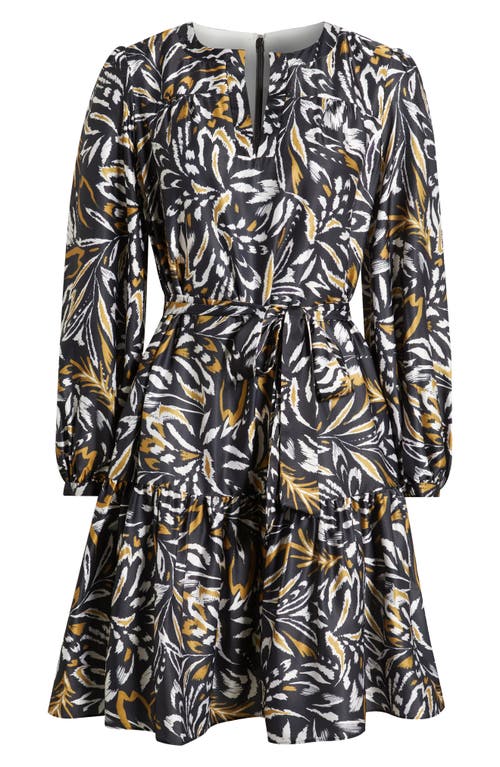 Julia Jordan Floral Long Sleeve Dress In Multi