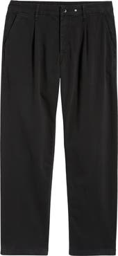rag & bone Evan Trim Fit Pleated Stretch Cotton Chinos