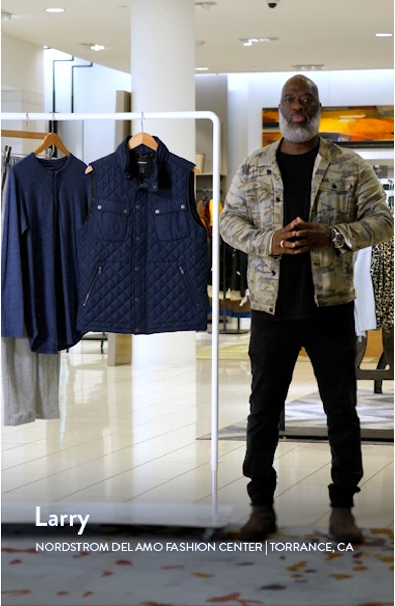 Lightweight Quilted Vest, sales video thumbnail