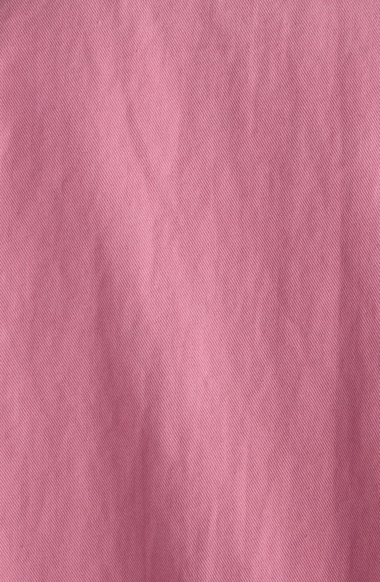 Balenciaga Cocoon Oversize Cotton Poplin Button-Up Shirt, Alternate, color,