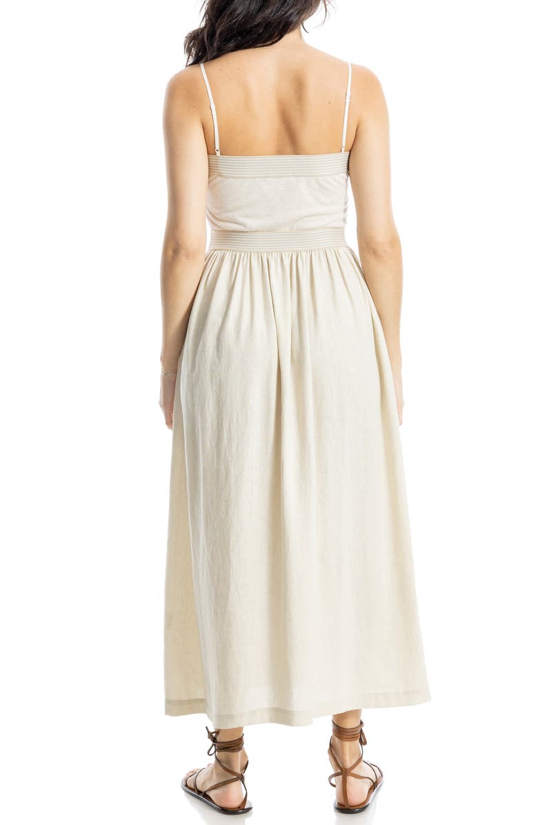 MAX STUDIO Fit & Flare Midi Dress, Alternate, color, 