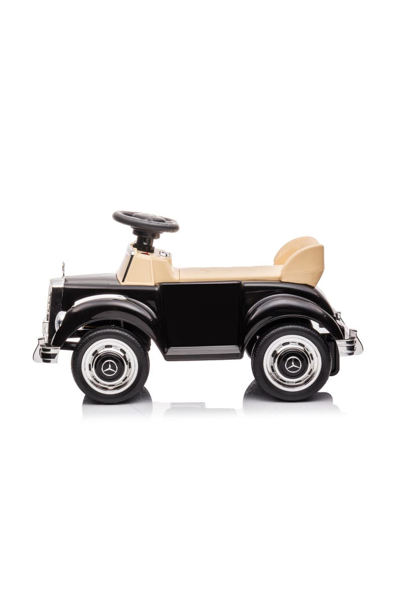 FREDDO 6V Mercedes Benz 300S 1 Seater Mini Ride-On Car for Kids, Alternate, color, Black