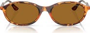VOGUE 52mm Polarized Oval Sunglasses