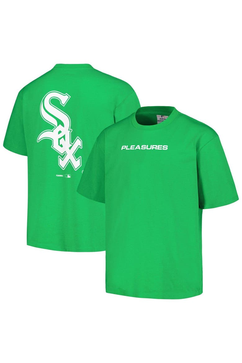 Men's PLEASURES  Green Chicago White Sox Ballpark T-Shirt, Main, color, Green