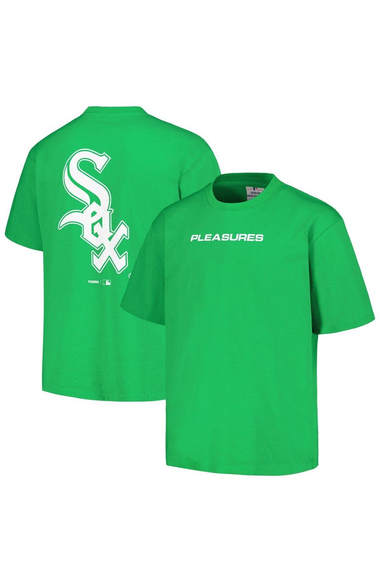 PLEASURES Men's PLEASURES  Green Chicago White Sox Ballpark T-Shirt, Main, color, Green