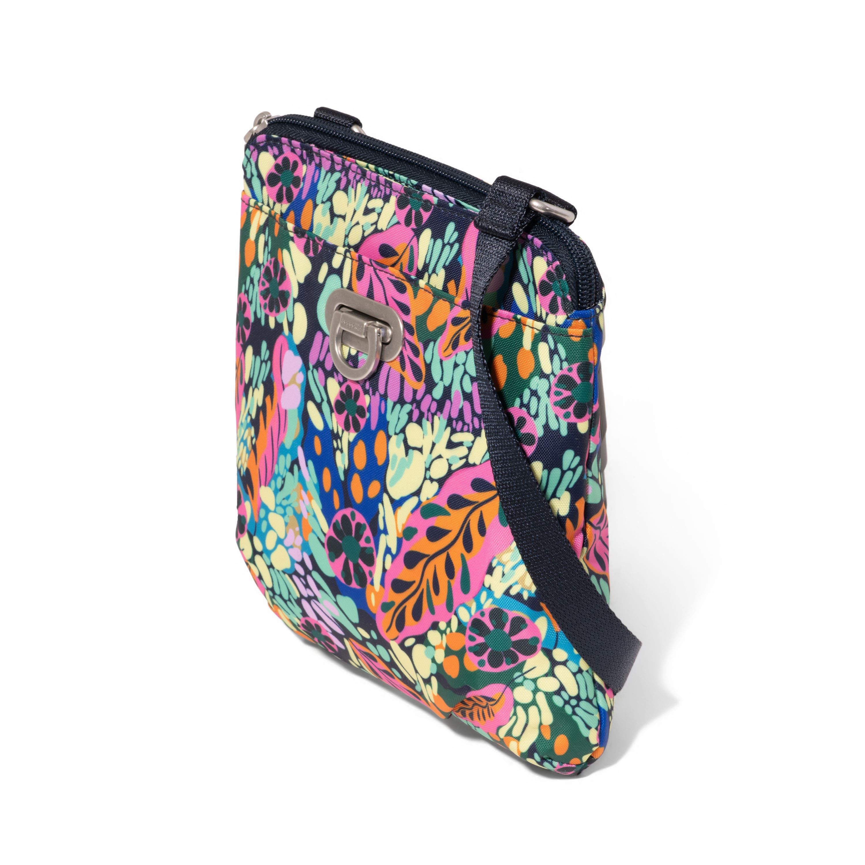 BAGGALLINI Coastal Flip Lock Mini Crossbody, Alternate, color, Paradise Print
