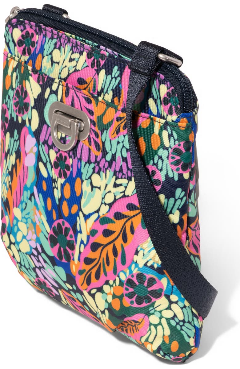 BAGGALLINI Coastal Flip Lock Mini Crossbody, Alternate, color, Paradise Print
