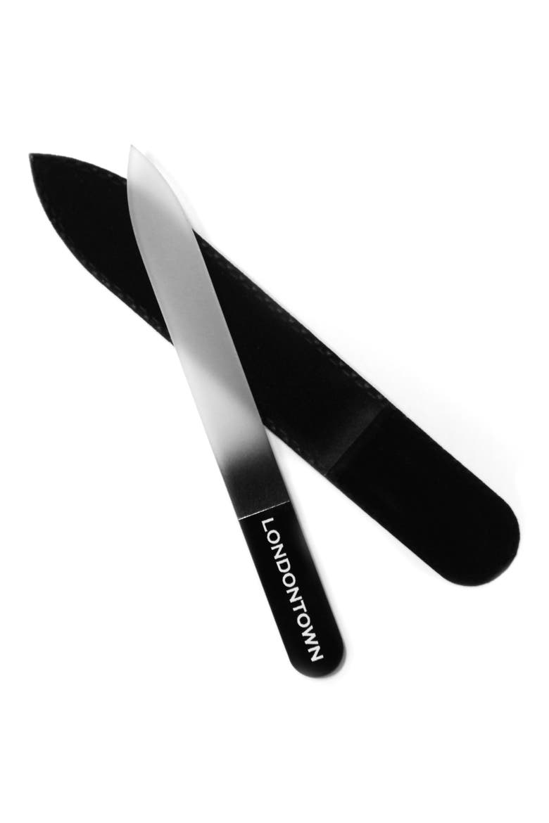 Glass Nail File, Main, color, BLACK