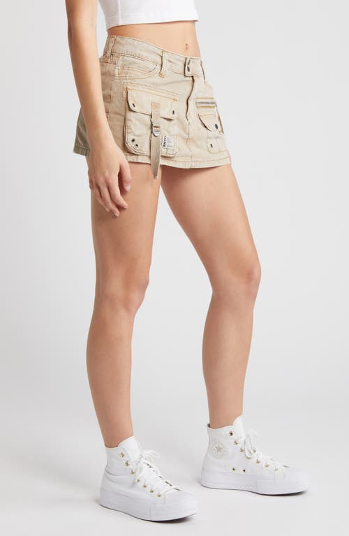 Bdg Urban Outfitters Julia Cargo Miniskirt In Cloud Grey