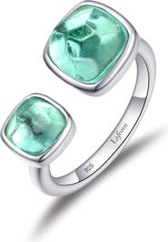Lafonn Fancy Lab Grown Sapphire Open Ring