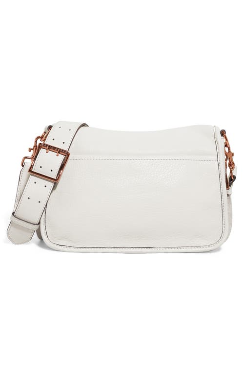 Aimee Kestenberg Great Escape Suede Crossbody Bag In White