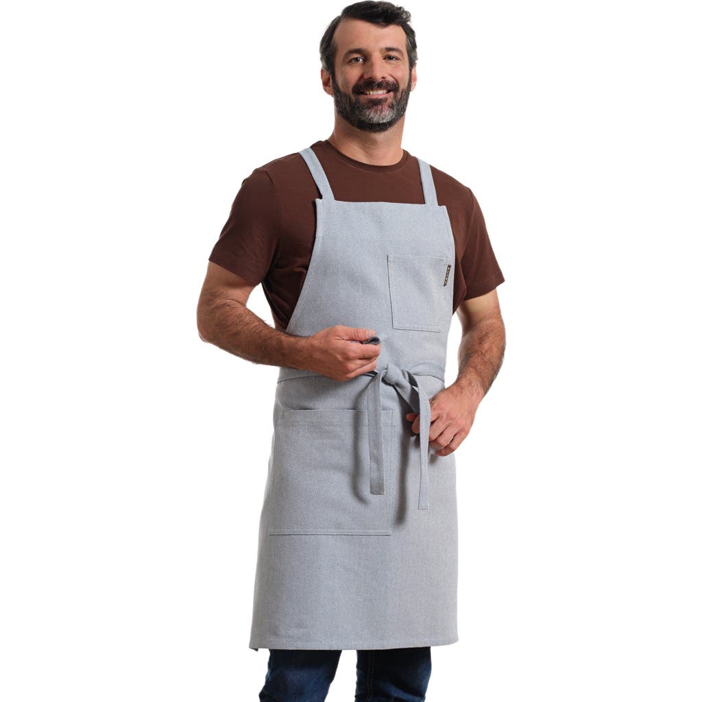Meema Crossback Apron In Blue