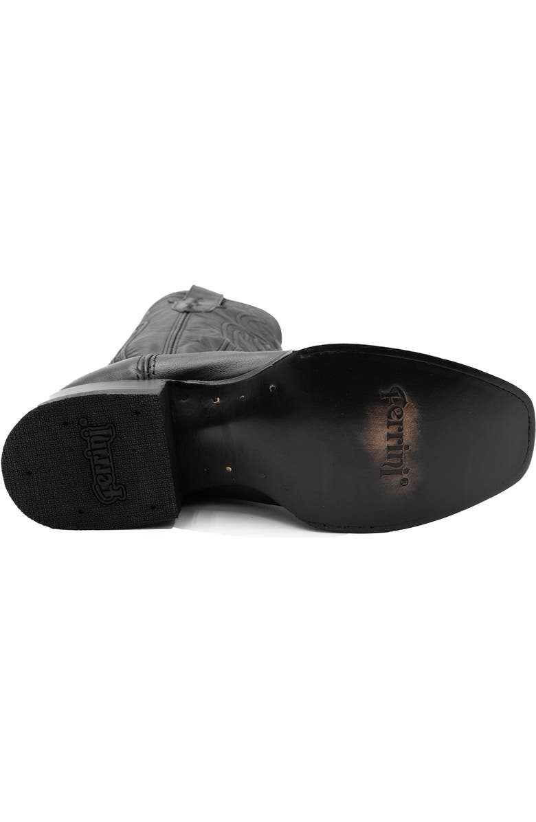 Ferrini Men's Wyatt Western Boot, Alternate, color, Black