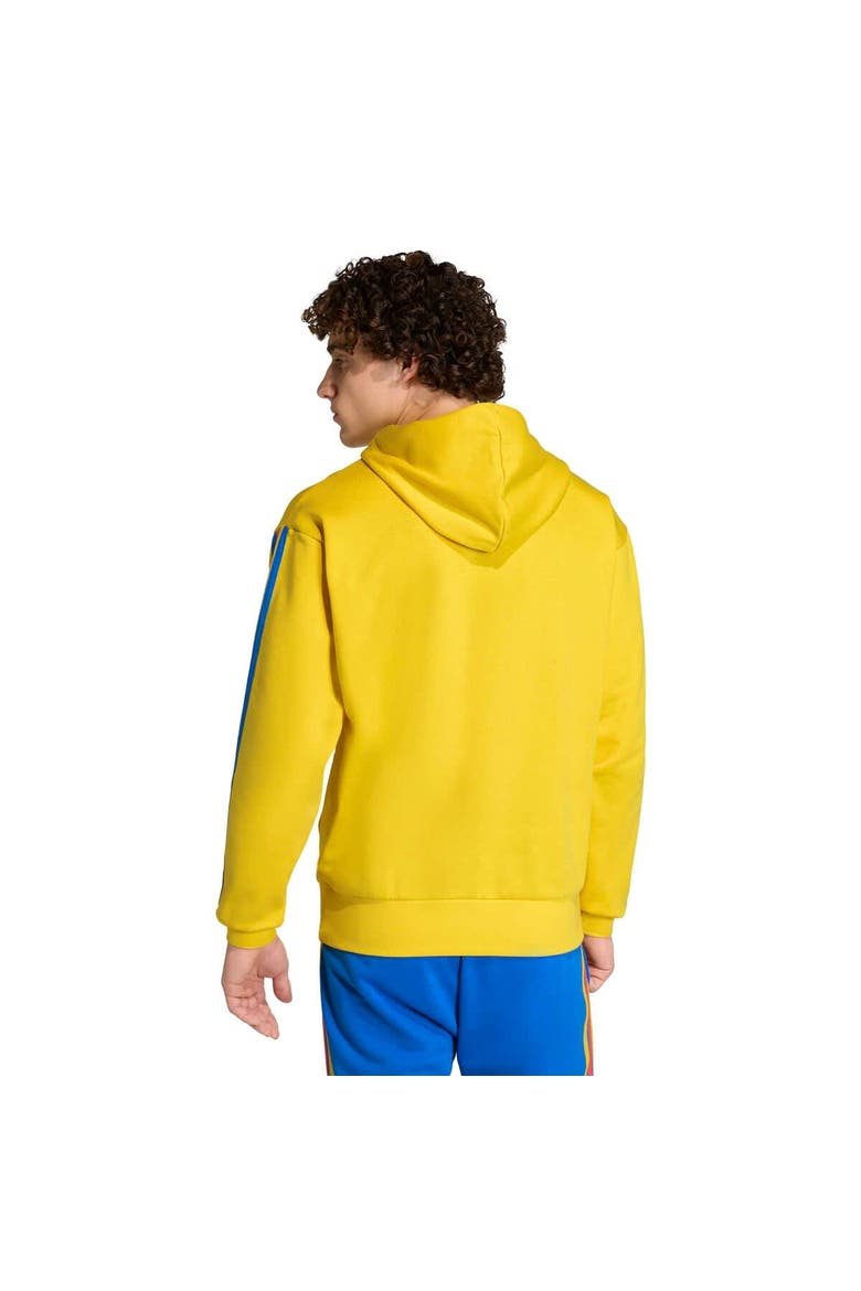 Men's adidas  Yellow Colombia National Team FIFA x World Cup Alphaskin Fleece Hoodie, Alternate, color, Yellow