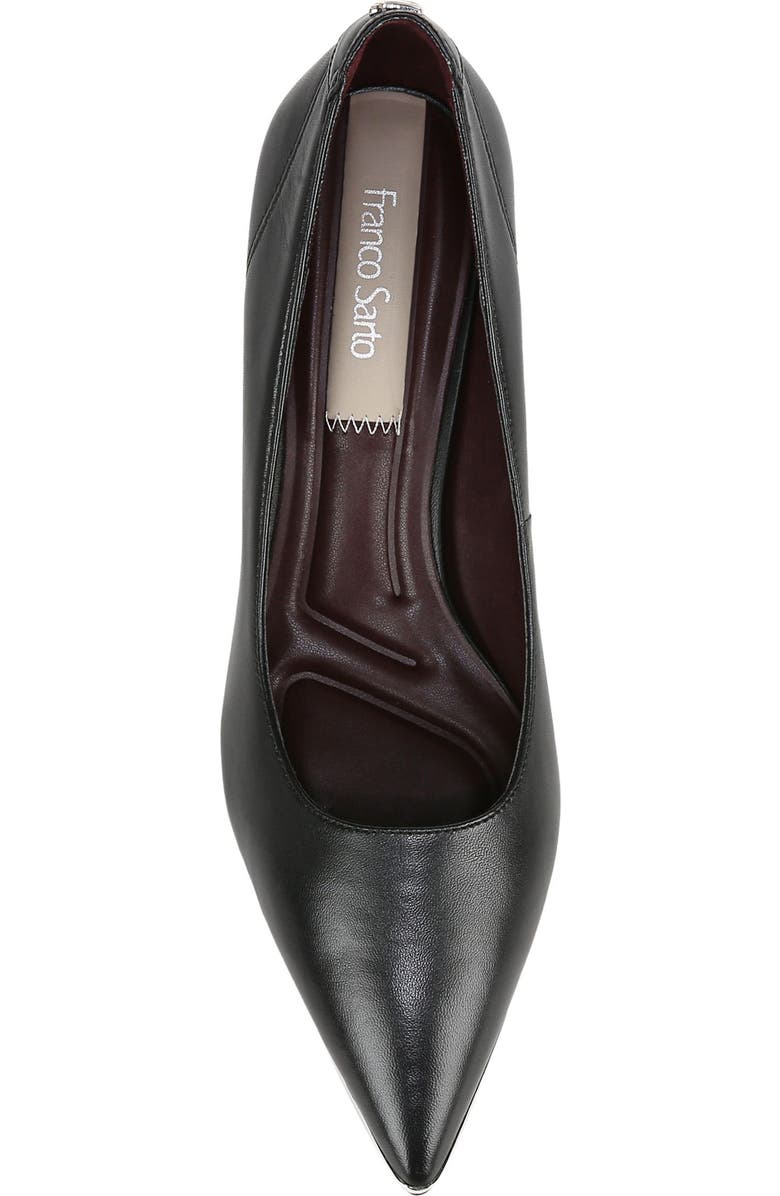 Franco Sarto Kalsa Pointed Toe Kitten Heel Pump, Alternate, color,