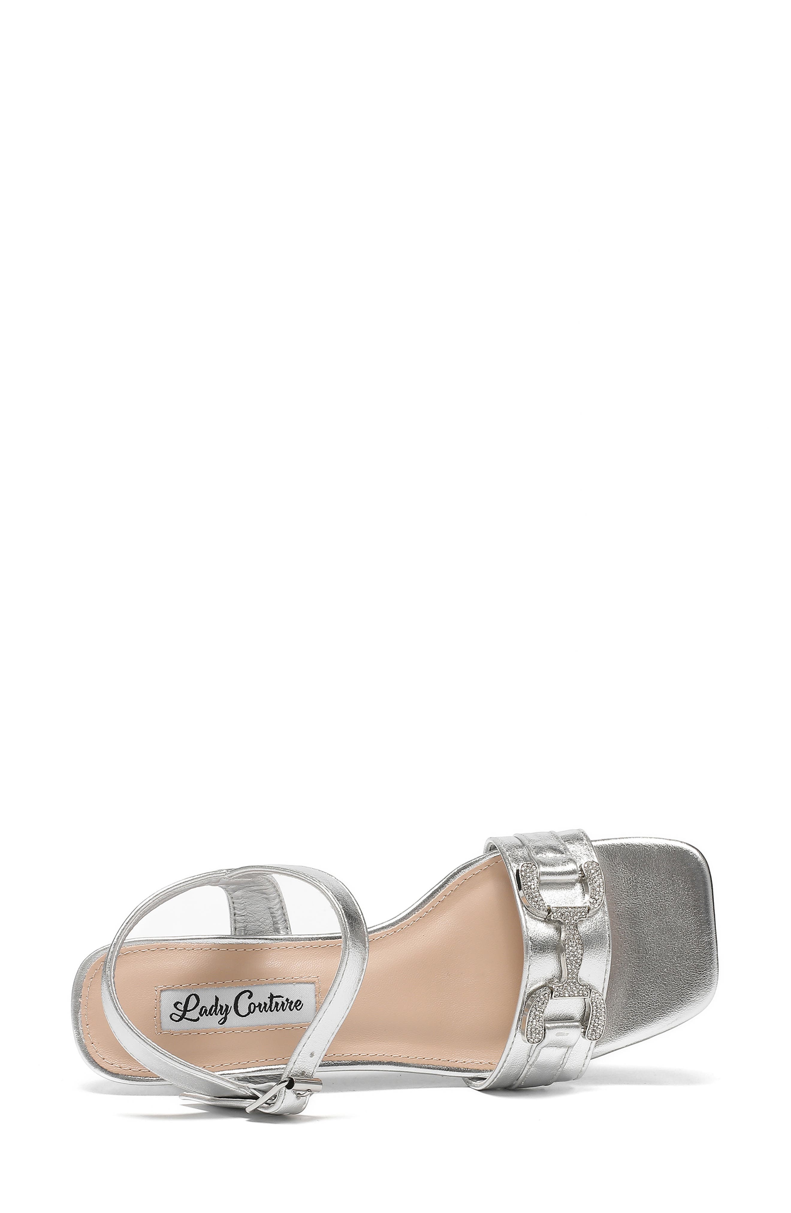 Sandra Sandal, Alternate, color, SILVER