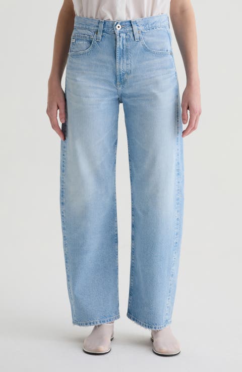 Hattie High Waist Barrel Jeans (Flashback)