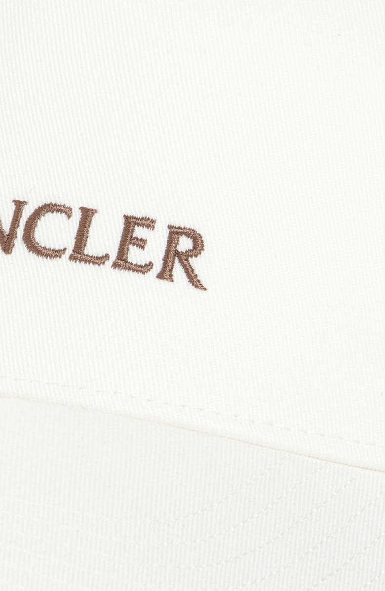 Moncler x Gilga Farm by Donald Glover Embroidered Baseball Cap, Alternate, color, White