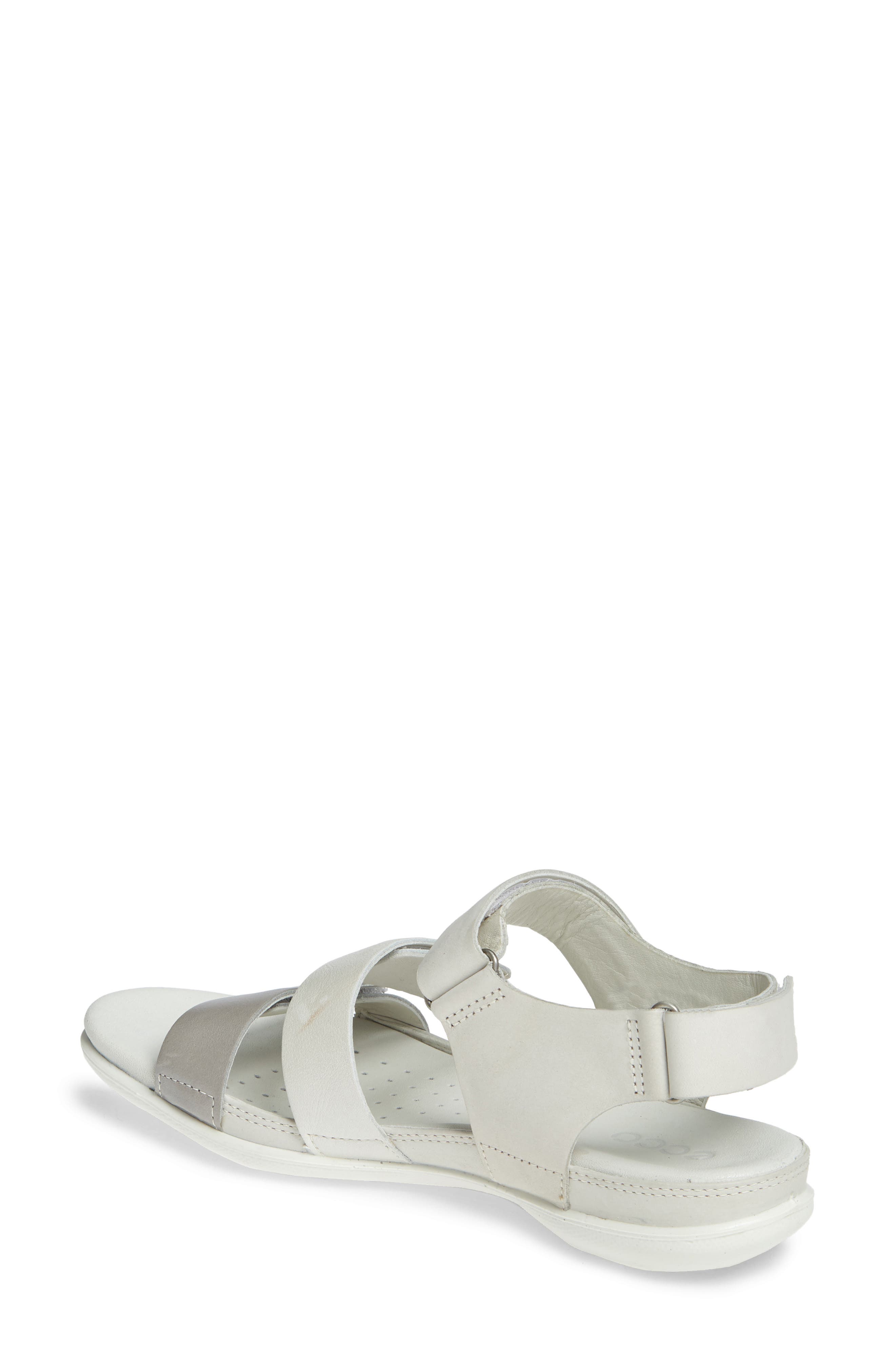 Flash Strap Sandal, Alternate, color, WILD DOVE LEATHER
