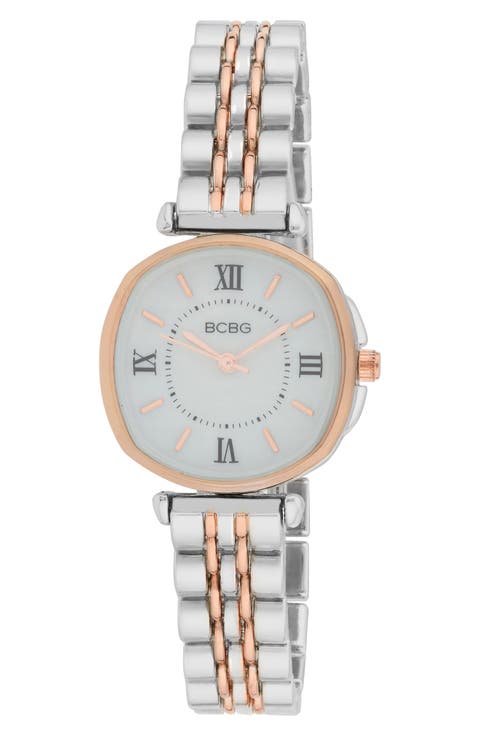 Oval Bracelet Strap Watch, 28mm