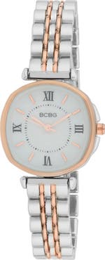 BCBG Oval Bracelet Strap Watch, 28mm
