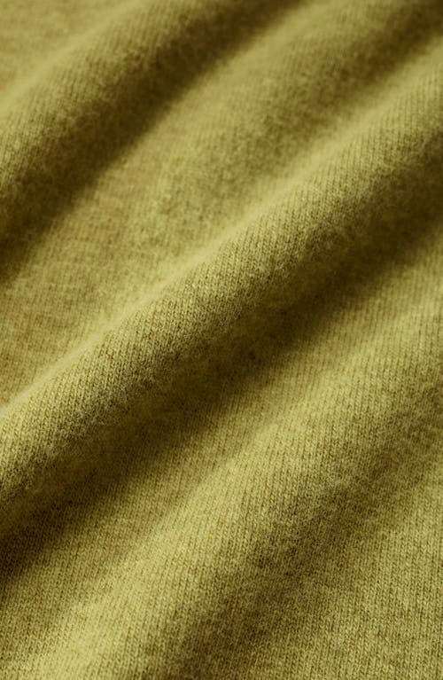 Seasalt Cornwall Greeb Rocks Merino Wool Blend Crewneck Sweater In Green