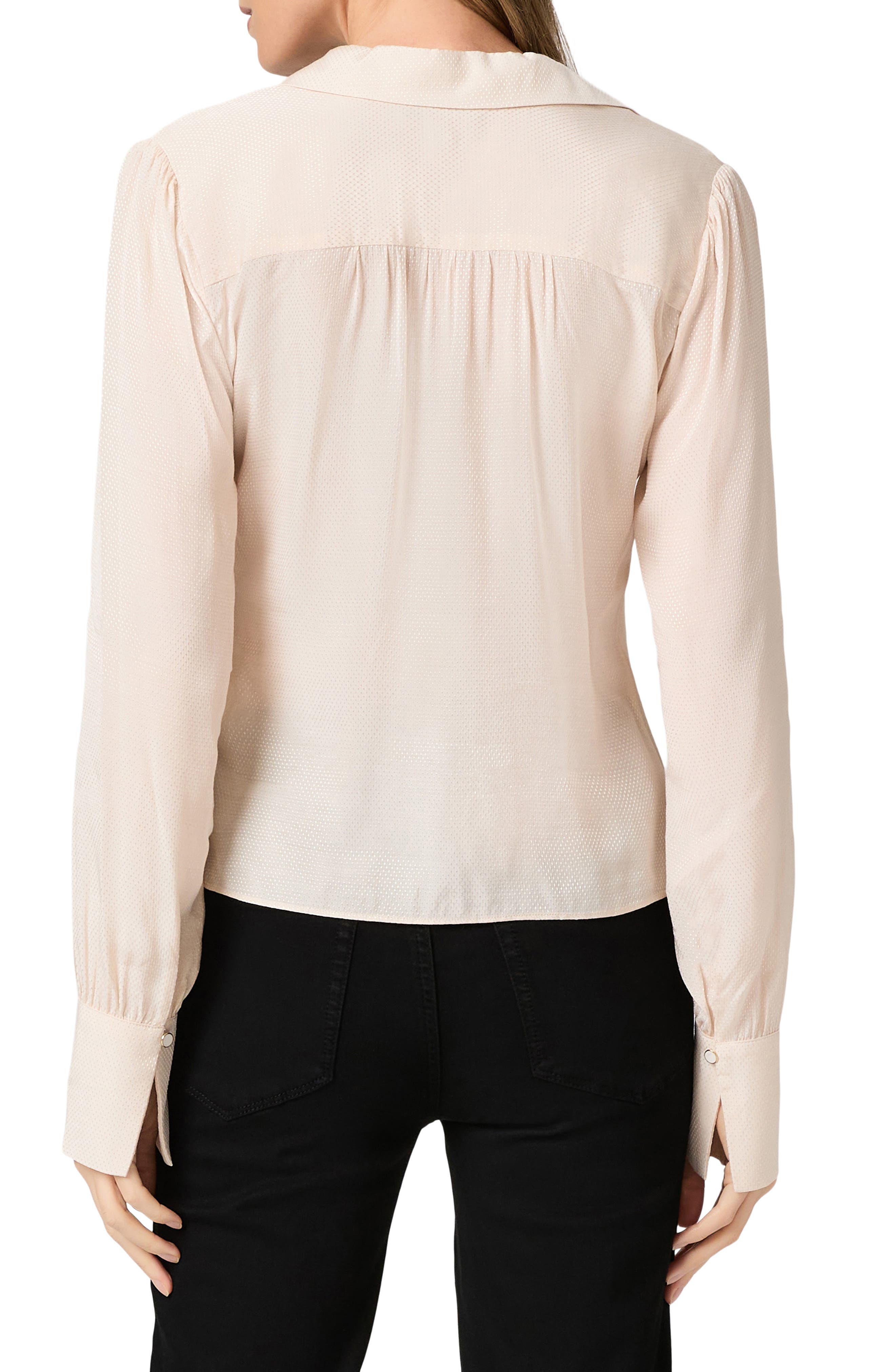 Camu Jacquard Button-Up Shirt - image 2